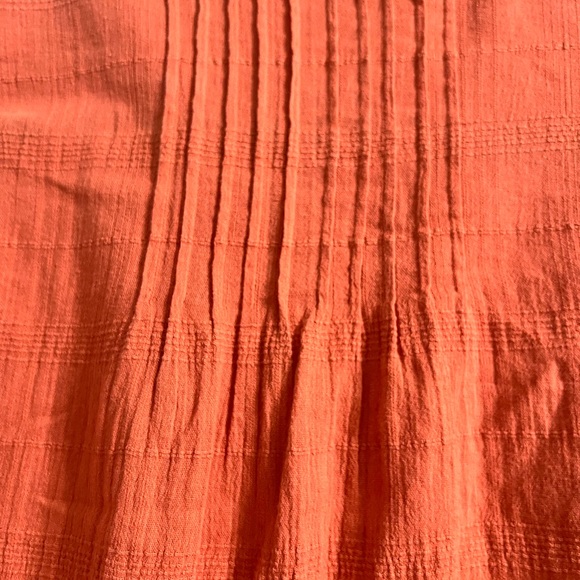 Madewell Terracotta Button-Down Shirt - Picture 5 of 6